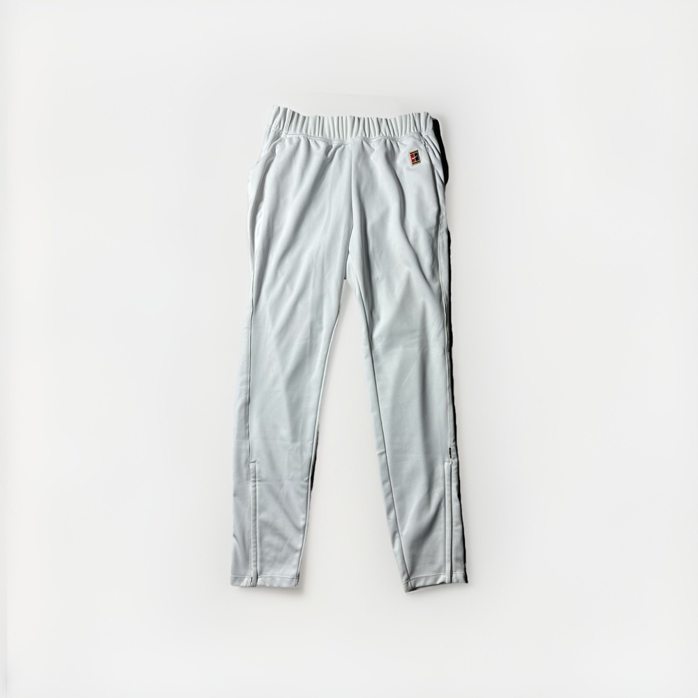 Nike Court Retro Tennis Pants Heritage White Suit Joggers Warmup Track Dri Fit S